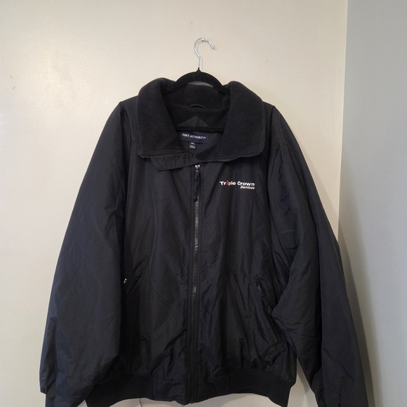 Port Authority Mens Plus Size Black Outdoor Winter Coat Jacket. Size 3XL - Picture 1 of 4